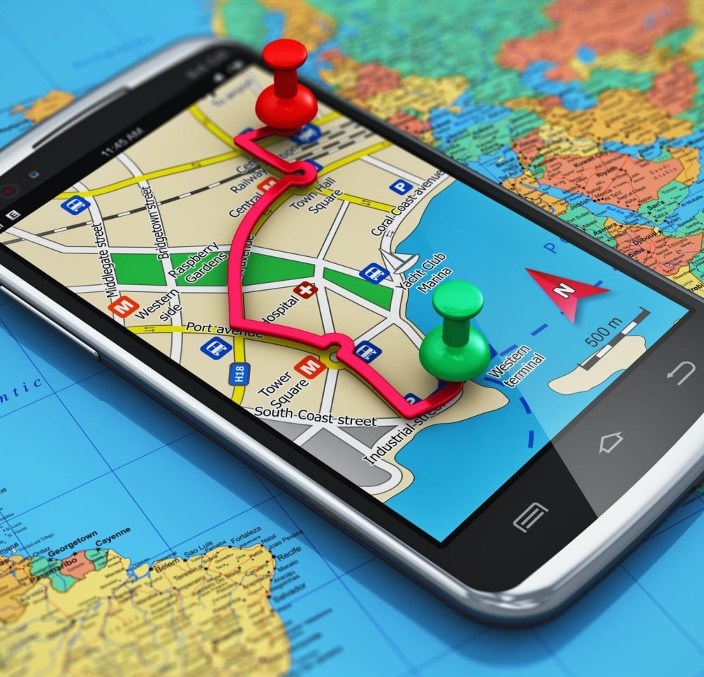 su dung ban do va GPS