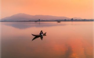 Hoàng hôn Biển Hồ Pleiku