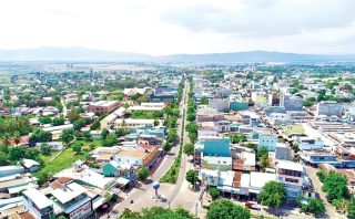 Trung tâm thị xã Ayun Pa
